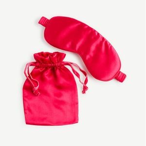 NWT - Ann Taylor Pink Silk Sleep Mask